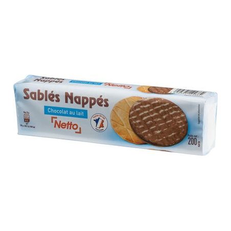 Netto Sable Napp.Choc.Lt 200G
