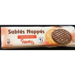 Netto Nappe Choco Noir 200G