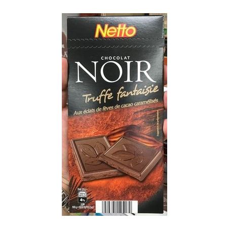 Netto Choc.Noir Truf.Feves150G
