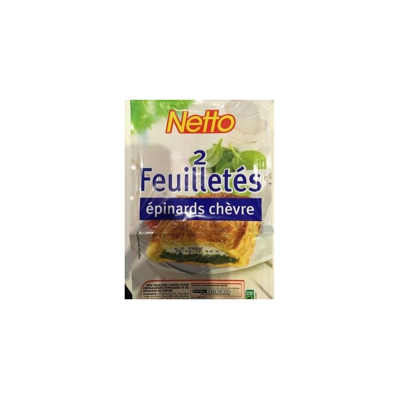 Netto Feuillete Chevre2X140G