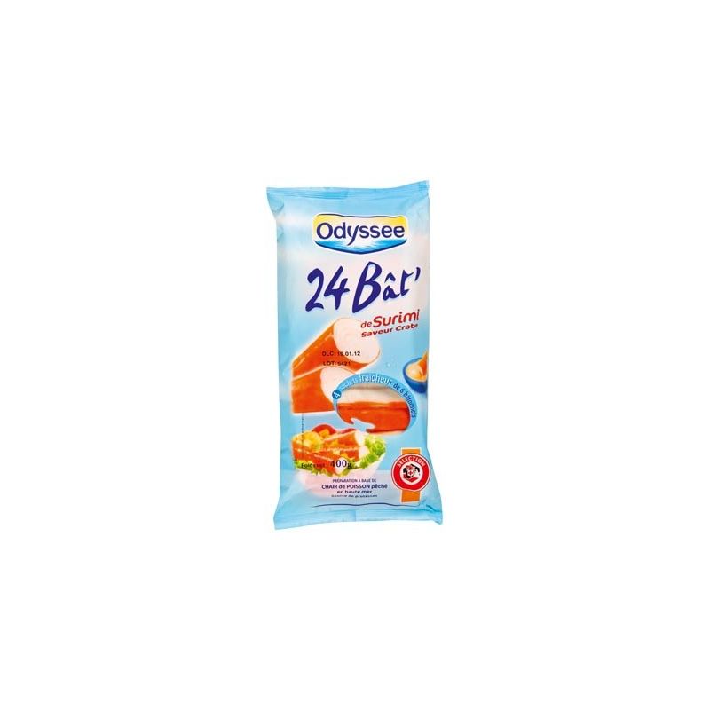 Odyssee 24Bat Saveur Crabe400G