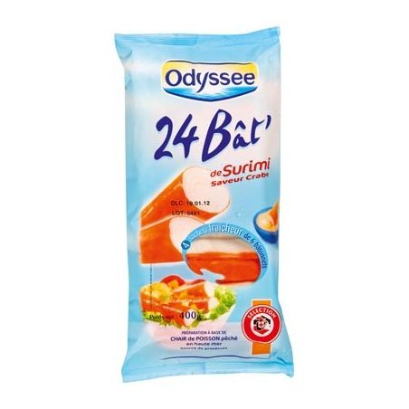 Odyssee 24Bat Saveur Crabe400G