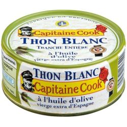 Cpt Cook Thon Blanc H.Oli T.E 160G