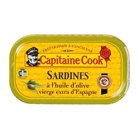 Cpt Cook Sardine H Oliv 1/10 69G