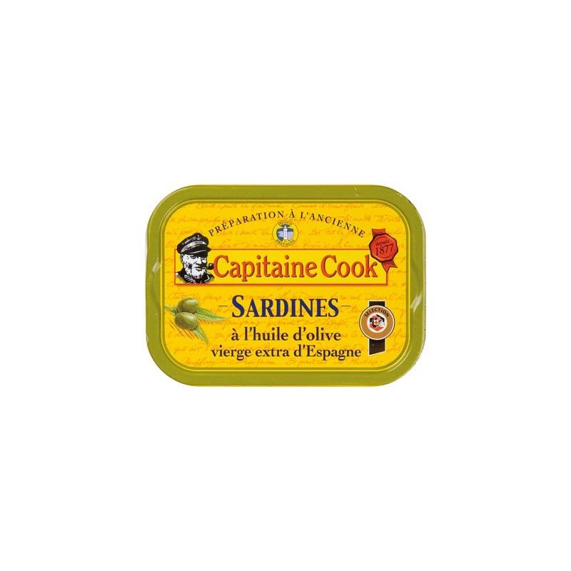 Cpt Cook Sardines H.Olive 1/6 115G