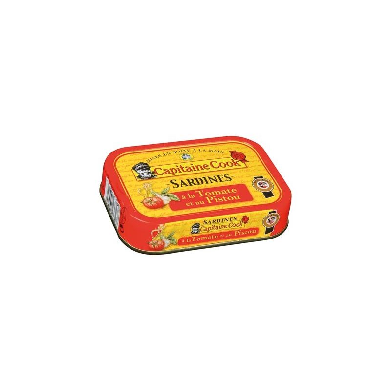 Cpt Cook Sardine Tomte+Pistu 115G