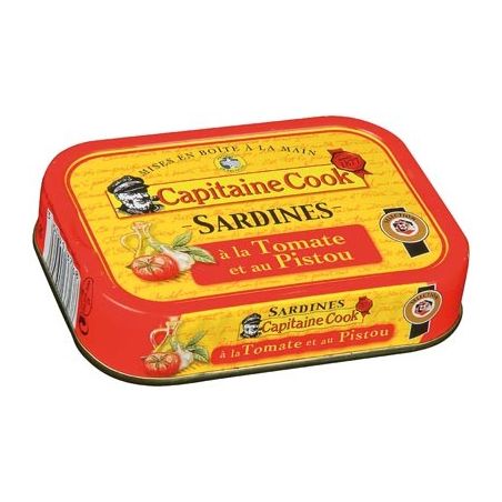 Cpt Cook Sardine Tomte+Pistu 115G