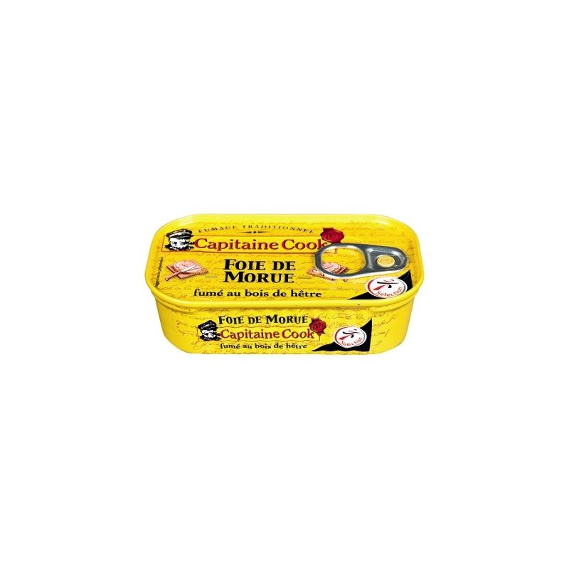 Cpt Cook Foie De Morue Fume 121G