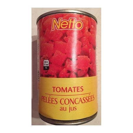 Netto Tomat Concasse 390G