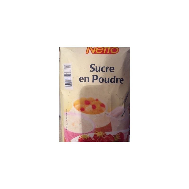 Netto Sucre Poudre Scht1K 1/2P