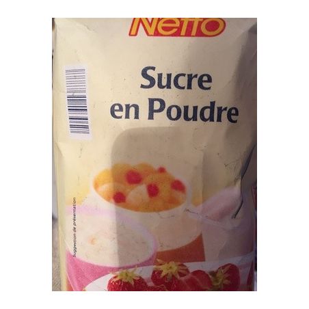 Netto Sucre Poudre Scht1K 1/2P