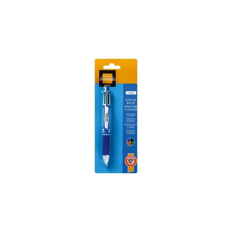 Domedia 1 Stylo Bille 4 Coul