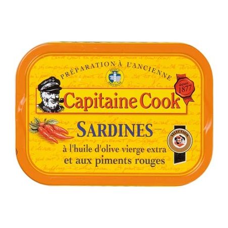 Cpt Cook Sardine Oliv/Pim.1/6 115G