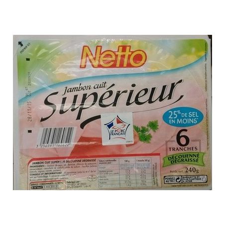 Netto Jb Sup.Dd6T 25%Sel 240G