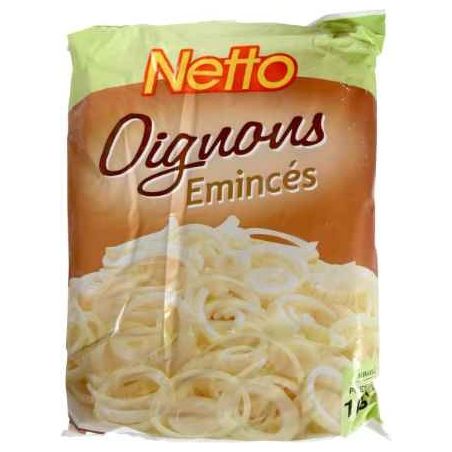 Netto Oignons Coupes 1Kg