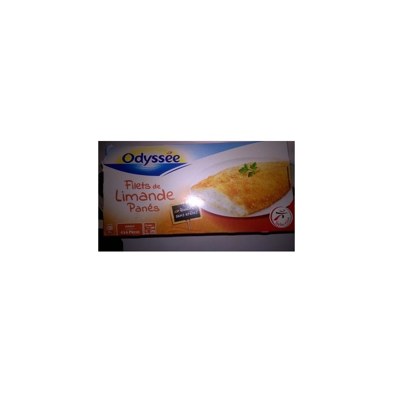 Odyssee Odysse Filet Limande Pane 500G