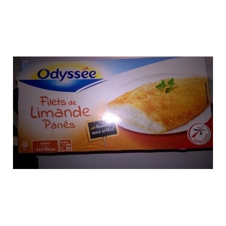 Odyssee Odysse Filet Limande Pane 500G