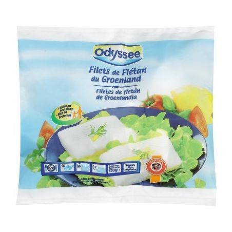 Odyssee Odysse Filet Fletan Groen 800G