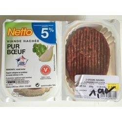 Netto Steak Hache 5%Mg 2X125G