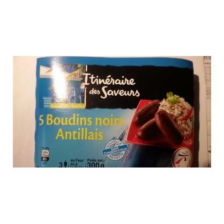 Itineraire Des Saveurs Ids Boudin Noir Antill X5 300G