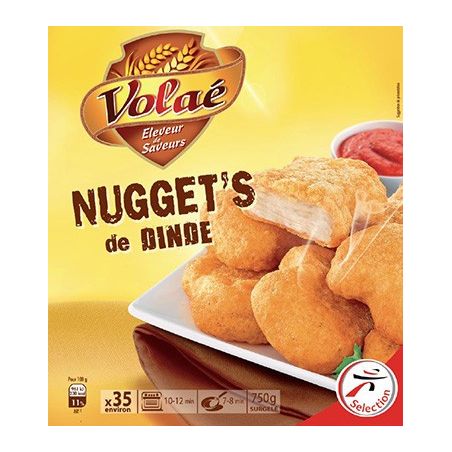 Volae Nuggets Dinde X35 750G