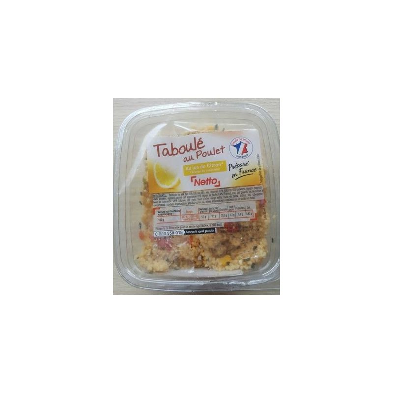 Netto Taboule Au Poulet 300G