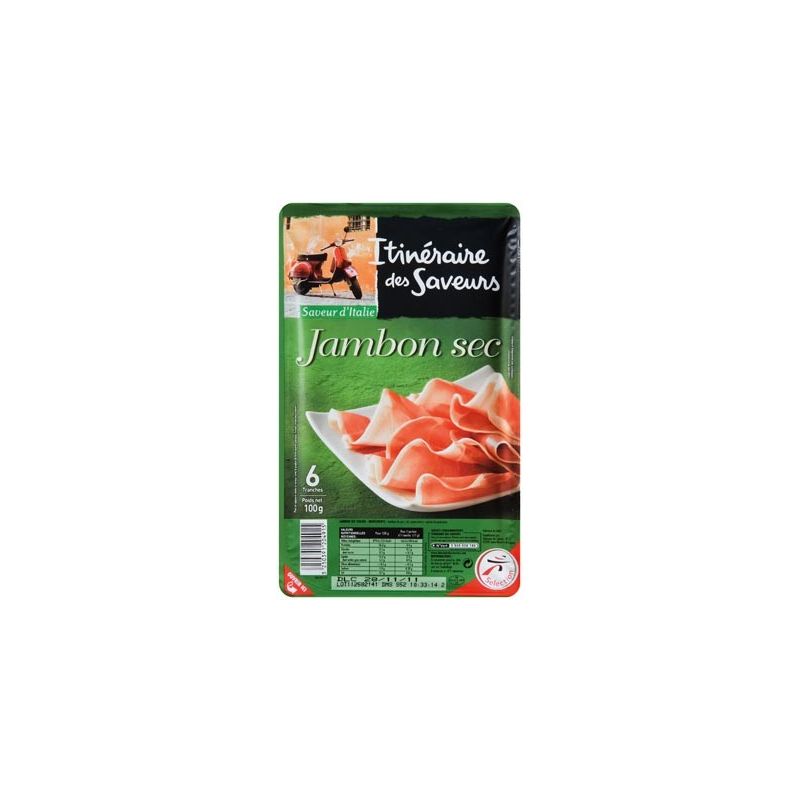 Itineraire Des Saveurs Ids Jambon Sec Italien 6T 100G