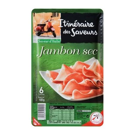 Itineraire Des Saveurs Ids Jambon Sec Italien 6T 100G