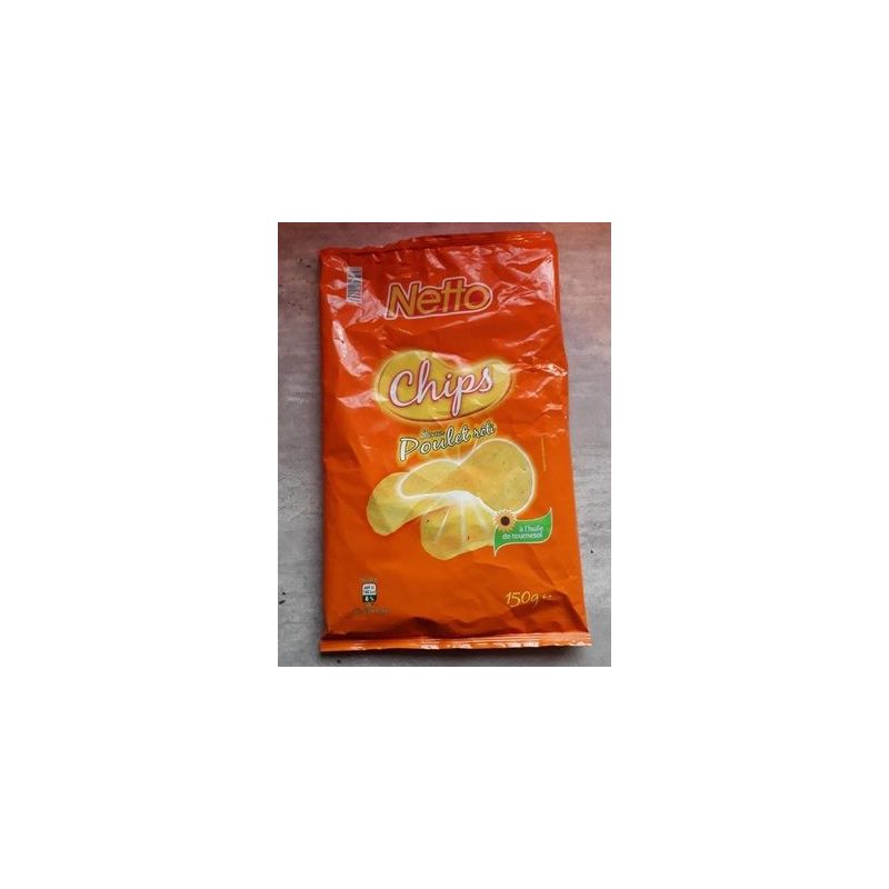 Netto Chips Poulet Thym 150G