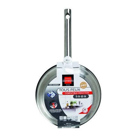 Domedia Dom Poele Inox Tf+ Ind 20 Cm