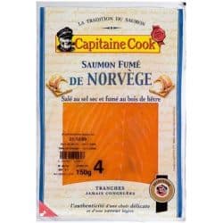 Capitaine Cook Saumon F.Norveg 4Tr 150Gr