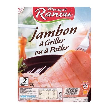Ranou Jambon A Griller 2T 160G