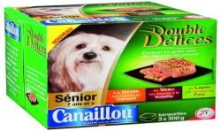 Canaillou Canail.Barq.Chien Senior3X300G
