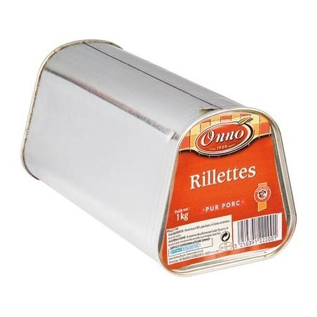 Onno Rilettes Pur Porc 1 Kg
