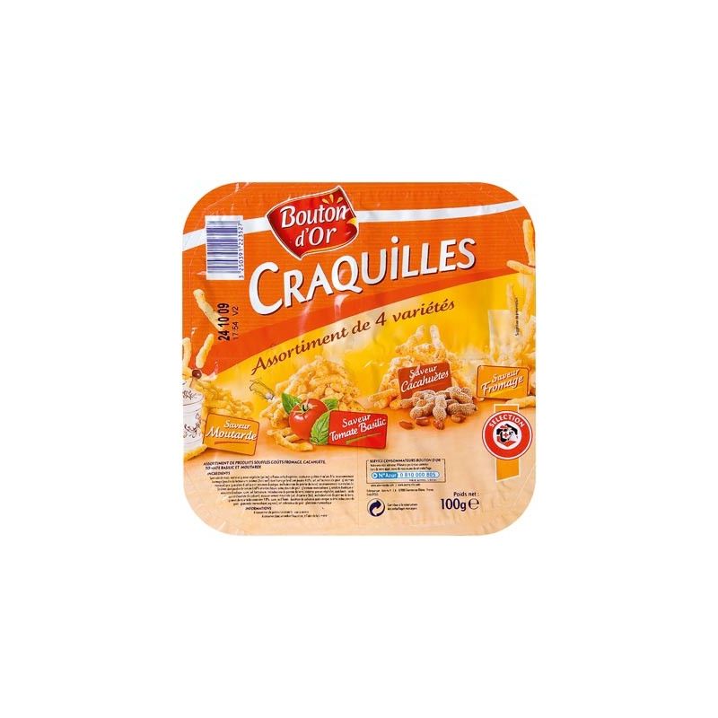 Bouton Or Bo Coffret 4 Craquilles 100G