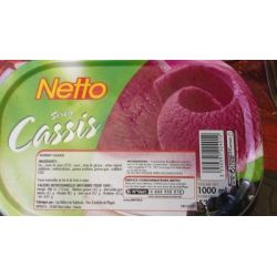Netto Bac Glace Cassis 533G
