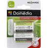 Domedia Dom.Pile.Rech.2600Mah.Hr14X2