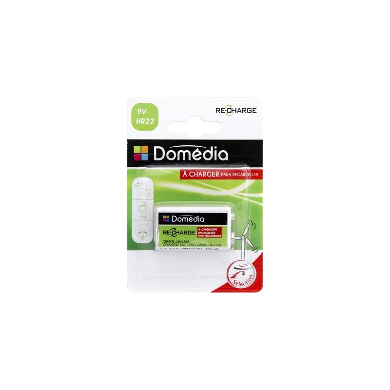 Domedia Dom.Pile.Rech.170Mah.9Vx1