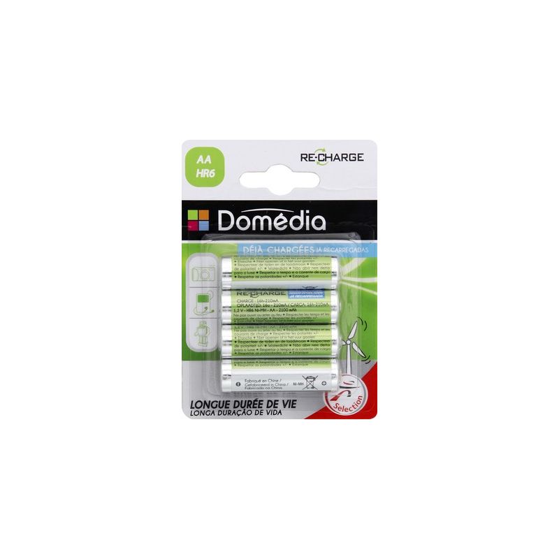Domedia Dom.Pile.Rech.2100Mah.Hr6X4
