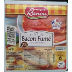 Ranou Filet De Bacon 15Tr.150G