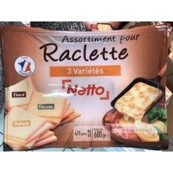 Netto Raclette 3 Varietes 600G