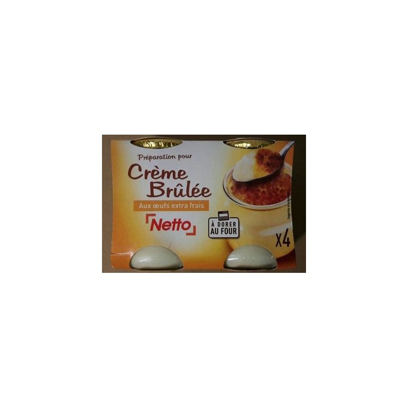 Netto Prep. Creme Brulee4X100G