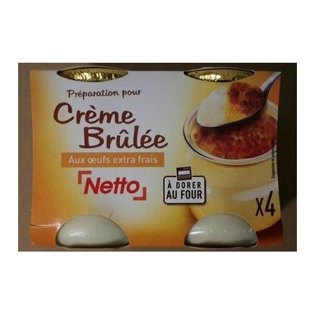 Netto Prep. Creme Brulee4X100G