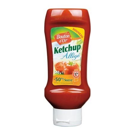 Bouton D'Or Ketchup Allégé 530G