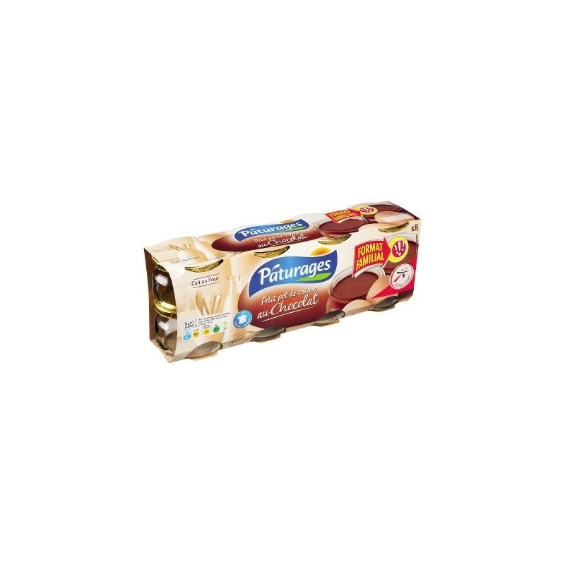 Paturages Creme Caramel 8X100G