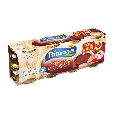 Paturages Creme Caramel 8X100G