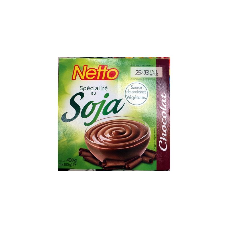 Netto Spec.Soja Chocolat4X100G