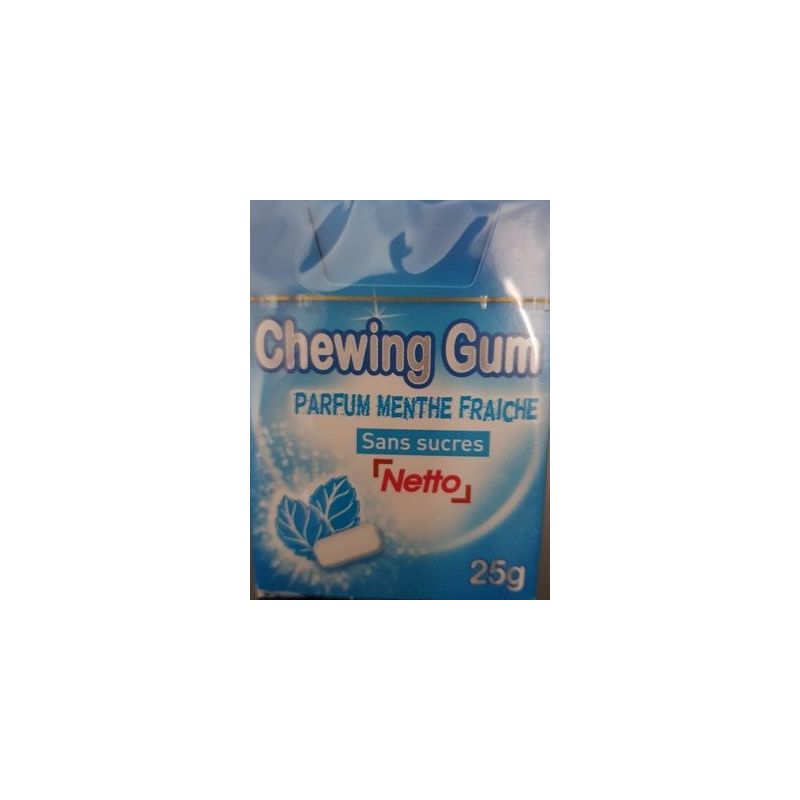 Netto Chewinggum Menth3X25G