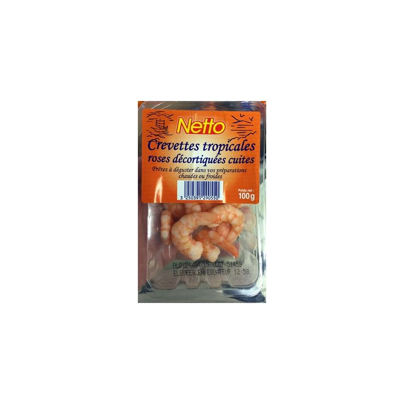 Netto Crevettes Roses 100G