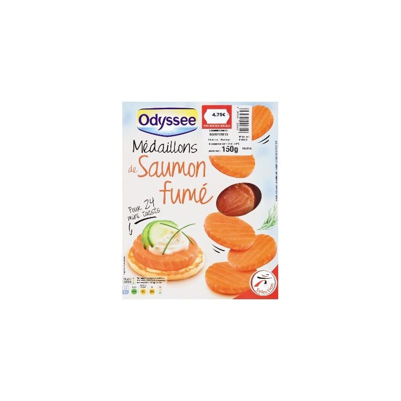 Odyssee Medaillon Saumon 150G